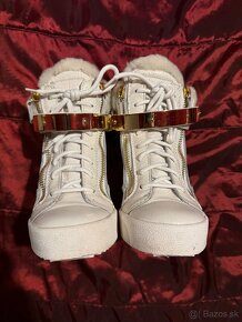 Sneakers Giuseppe Zanotti s kozusinou vel. 37 - 5