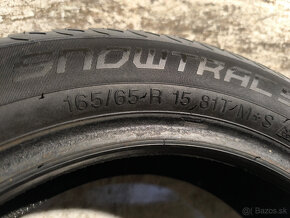 165/65 R15 Zimné pneumatiky Vredestein Snowtrac 2 kusy - 5