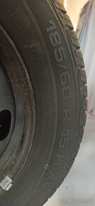 Letné Pneumatiky Uniroyal na diskoch 185/60R15 ET27 4x108 - 5