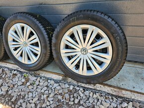 Zimná Sada VOLKSWAGEN 5x112+Continental 205/60 R16 - 5