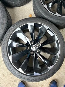 Disky supernova r19 5x112 škoda superb 3 letne aj s gumami - 5