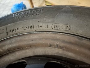 Plechové disky 5x108 R15 Letné pneu Hankook 195/65 r15 - 5