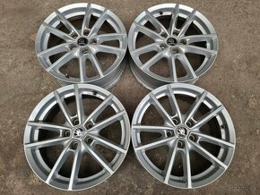 5x112 r17 ET43 x 7J elektróny ŠKODA, VOLKSWAGEN, SEAT - 5