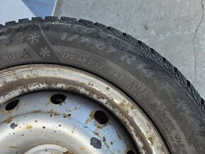 Plechové disky 4x108 + zimné pneu 175/65r14 - 5