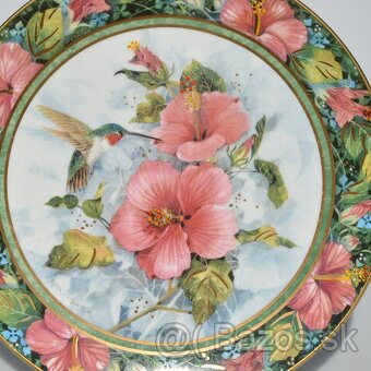 Royal Doulton - porcelánové taniere - Kolibríky - 5