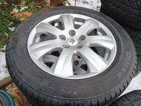 hlíníkové disky "audi" 5x112 16" pneu 225/55 r16 - 5