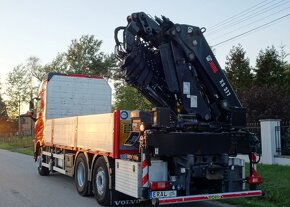 8693 Volvo FH460 - 6x2 - Valník + HR-HIAB 377E6 + JIB 28M – - 5