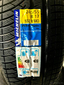 alu R17 5x120 + NOVÉ zimné pneu Michelin, VW T5, Multivan - 5