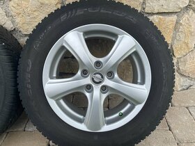 Disky Nissan 7 J x 16 + pneumatiky 215/65 R16 zimne - 5