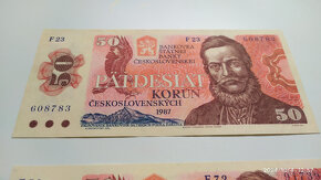 50Kčs 1987 - 5