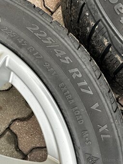 5x112 r17 zimné + letné pneu - 5