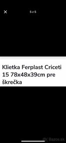 Veľká klietka pre škrečka - 5