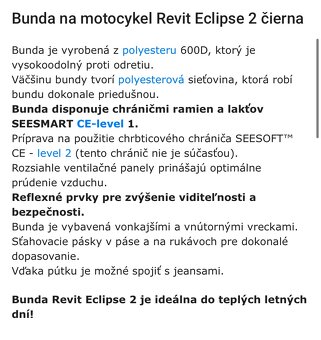 Pánska Moto Bunda Revi’t Eclipse veľkosť L - 5