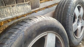 Disky VW 6Jx15H2 ET38+pneumatiky Matador  zima 195/65R15 - 5