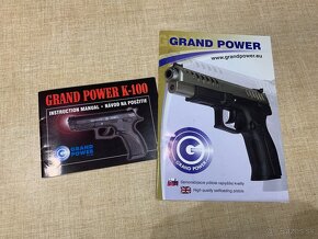 Grand Power K100 TARGET 9x19mm s mikrometrickými mieridlam - 5