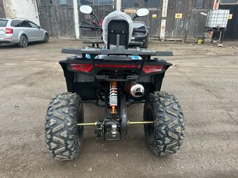 Nová ŠTVORKOLKA XTR FARMER PRO 250CM3 + Navijak, LED, Tažné - 5