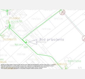 Stavebný pozemok 500m2 Dolná Tížina - 5