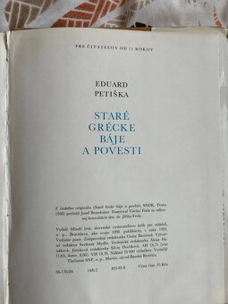 Staré grécké báje a povesti - Eduard Petiška - 5