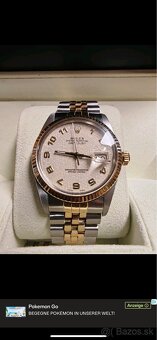 Rolex Datejust 36 - Yellow Rolesor 16013 - 1988 rok - 5