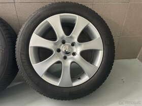 Disky  DBV 7 J x 17 H2 + pneumatiky 205/55 R17 zimné - 5