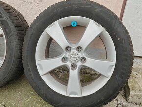 Zimné pneumatiky 225/55 R17 Mazda Disky 5x114,3 R17 - 5