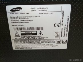 32" LED televizor Samsung UE32H4000, uhlopriečka 81cm - 5