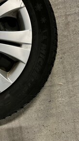 205/55R16 zimne pneumatiky na plechovych diskoch - 5