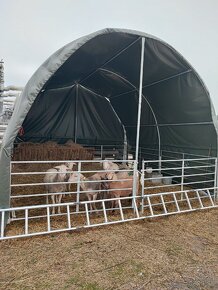 Plachtový prístrešok 4x4 m - 5