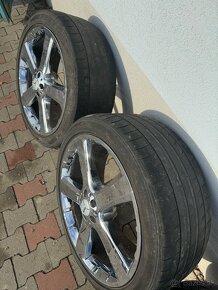 Chromové disky mercedes GL/ML 22” - 5