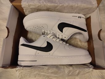 Nike AF1 White Black - 5