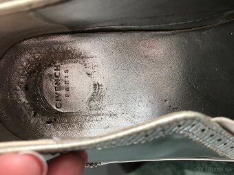 GIVENCHY originál damske metalicke topánky 37/38 - 5