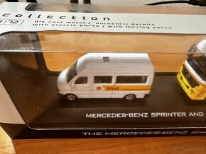 MERCEDES BENZ Sprinter + Actors Shell 1:72 model - 5