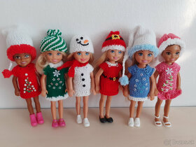 Rôzne šaty pre bábiky barbie Kelly CHELSEA ken e - 5