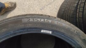 Continental 235/35r19 letné - 5