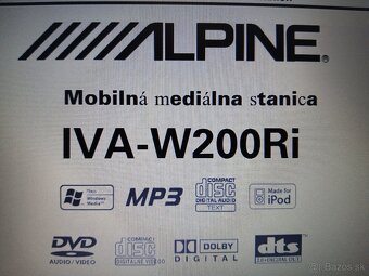 Autorádio Alpine IVA - W200Ri - 5