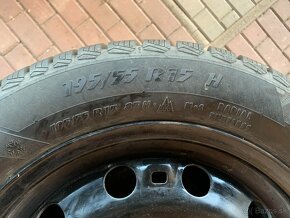 zimné pneumatiky 195/55 R 15 s diskami Škoda Rapid - 5