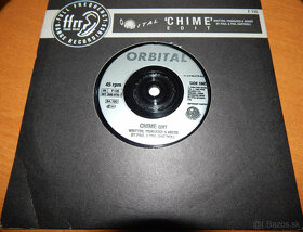 7" Maxi single ORBITAL - CHIME (1990) + CD mix Orbital - 5