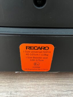 Autosedačka RECARO Salia 125 i-size - 5