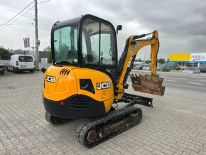 Minibager minirypadlo JCB 8026 CTS, rychloupinak aj 3 lizice - 5