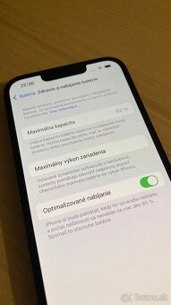 iPhone 14 úložisko 128gb, zdravie batérie 82% - 5