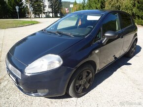 Predám Fiat Grande Punto, modrá metalíza, 1,4i, 57kW. - 5