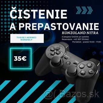 Čistenie a prepastovanie herných konzol - Pobočka Nitra - 5