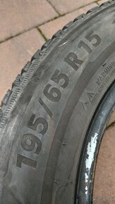 Zimné pneu Michelin 195/65 R15 - 5