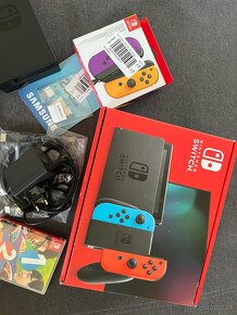 Nintendo Switch – Neon Red & Blue Joy-Con - 5