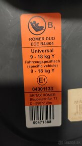 Autosedačka Britax Römer Duo - 5