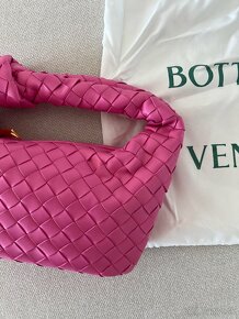 Bottega Veneta Jodie kabelka ružová - 5