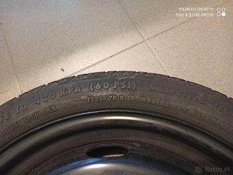 dojazdove koleso 5x112 R18 na VW, Skoda, Seat a Audi - 5