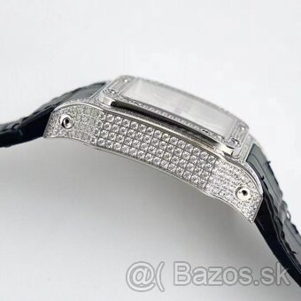 Pánske hodinky Cartier Santos Diamond Afterset - 5