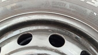 sada diskov KIA 13 s pneu General 155/70 R13 75T zimné - 5