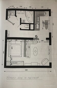 Kompletne zrekonštruovaný 1i byt na Rezedovej ul., 37,54 m2 - 5